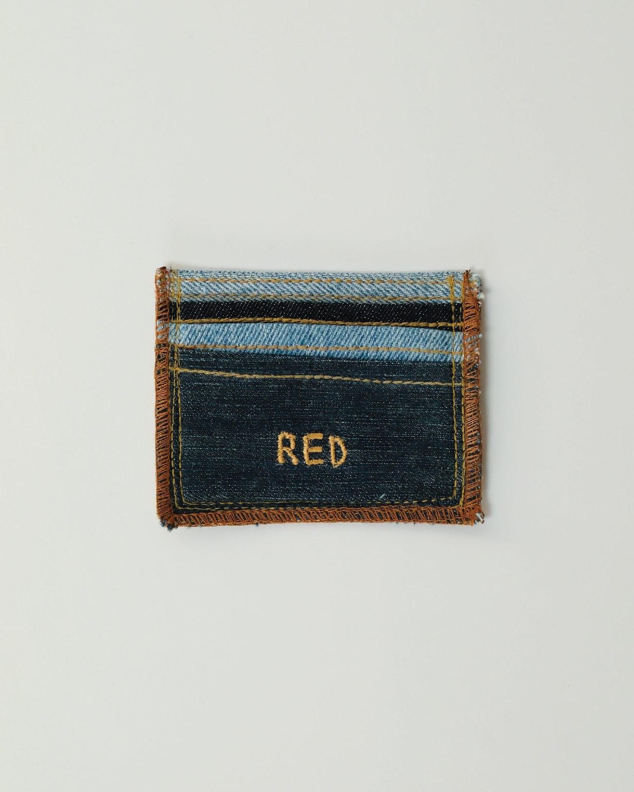 Denim cardholder
