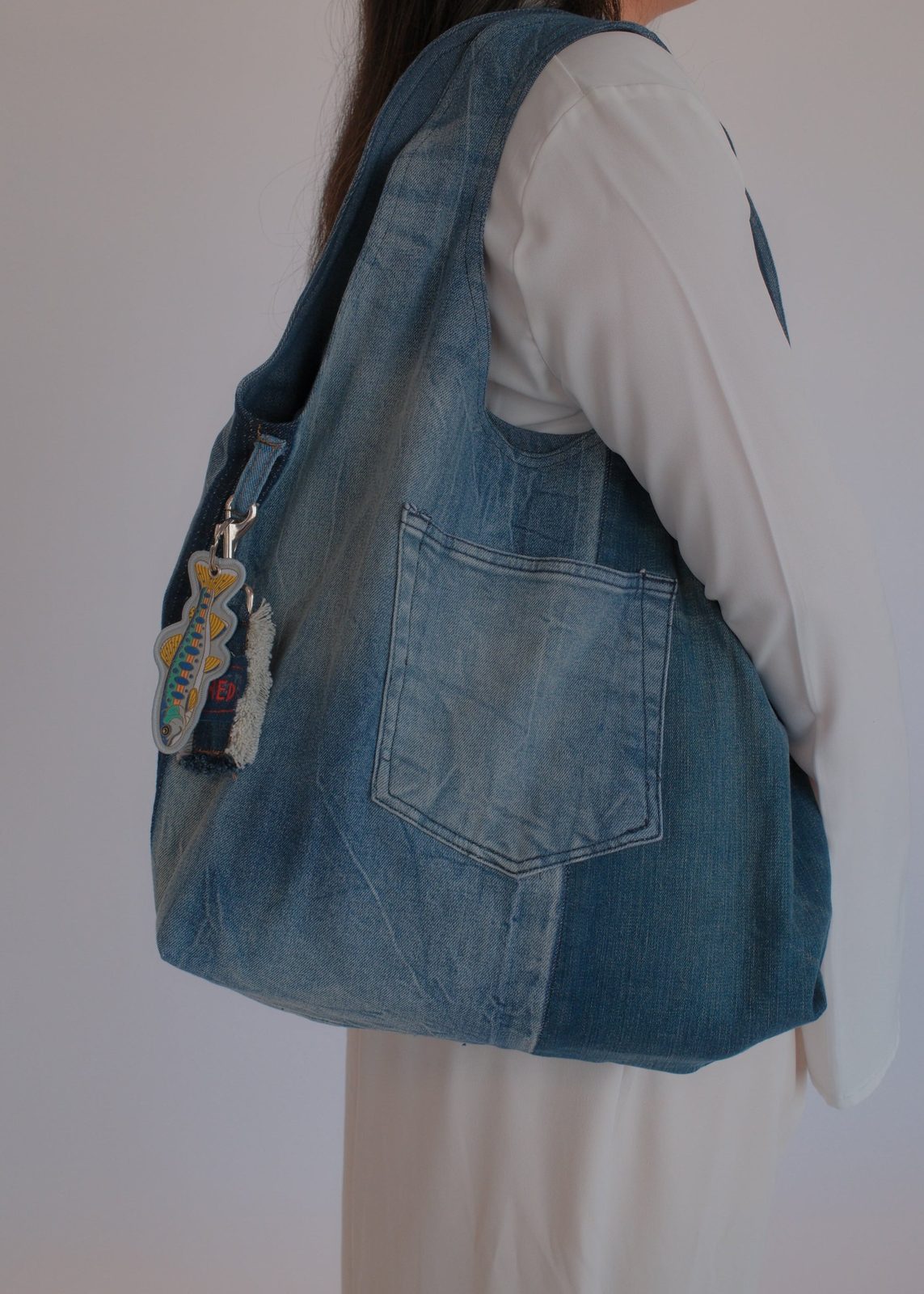 Denim summer bag